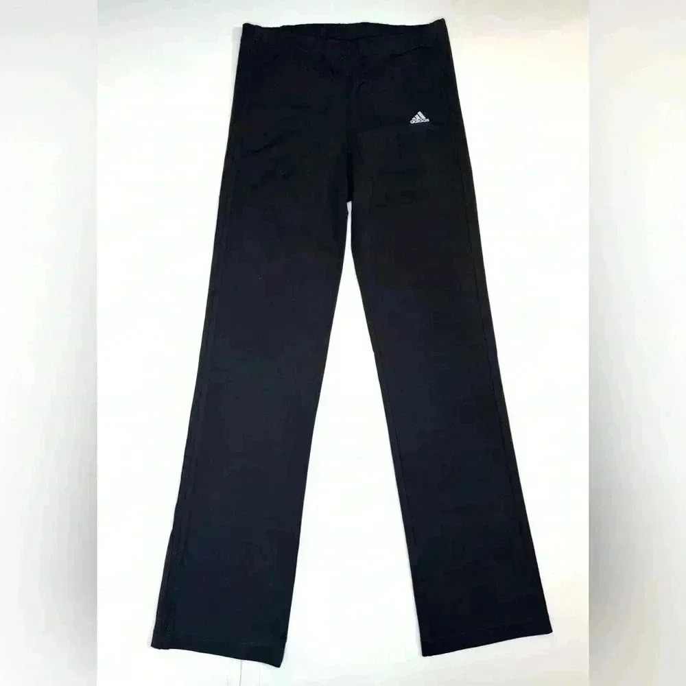 Adidas Women’s Black Vintage Track sweat Pants Size- Large